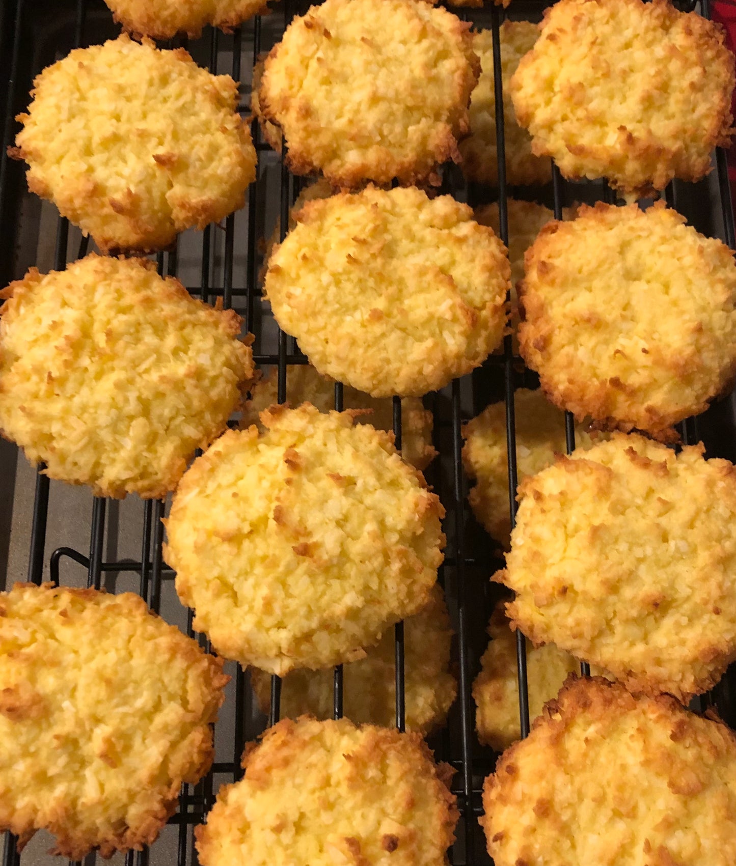 GF Chewey Coconut cookies