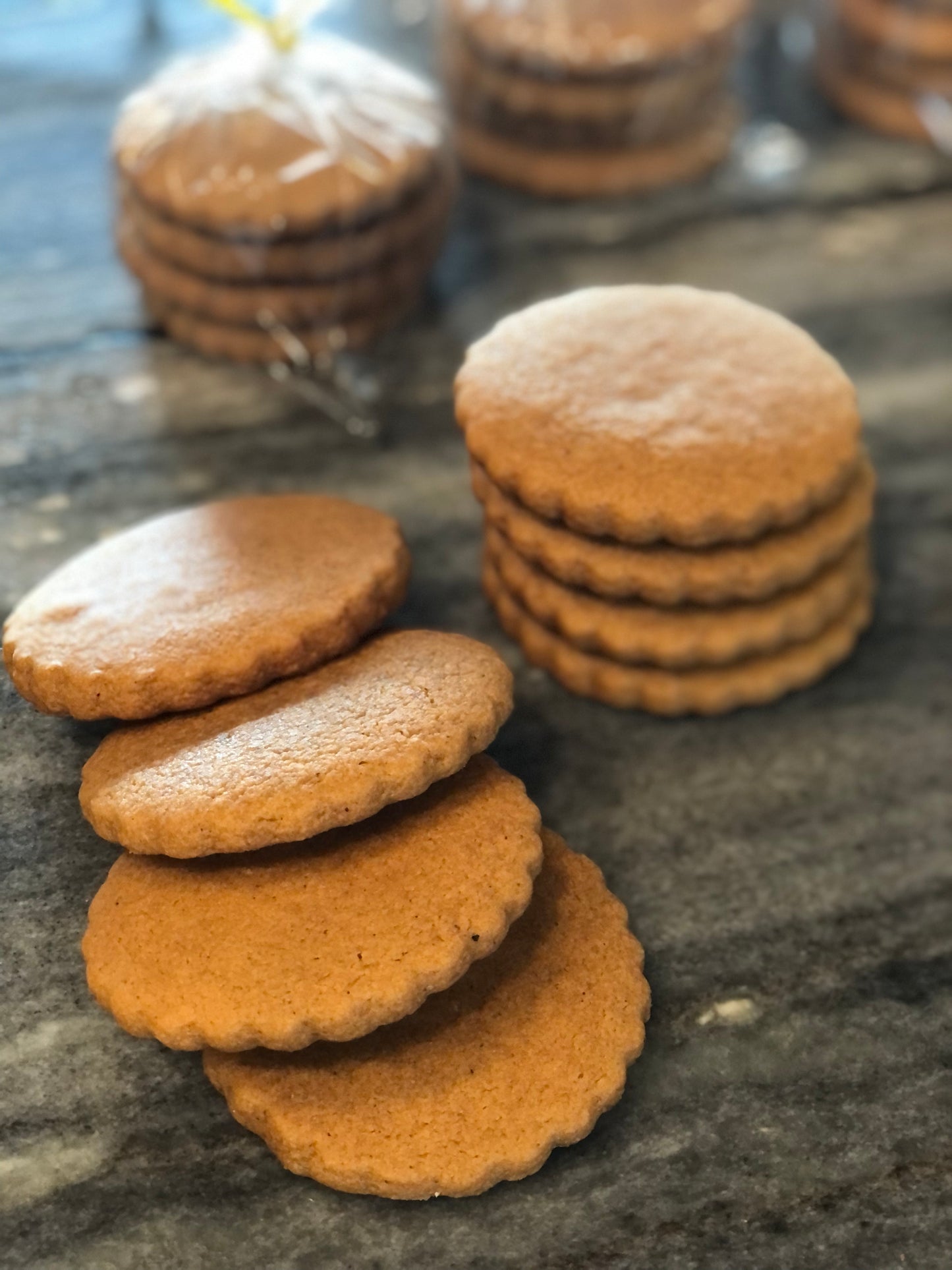 Chewy Gingerbread cookies