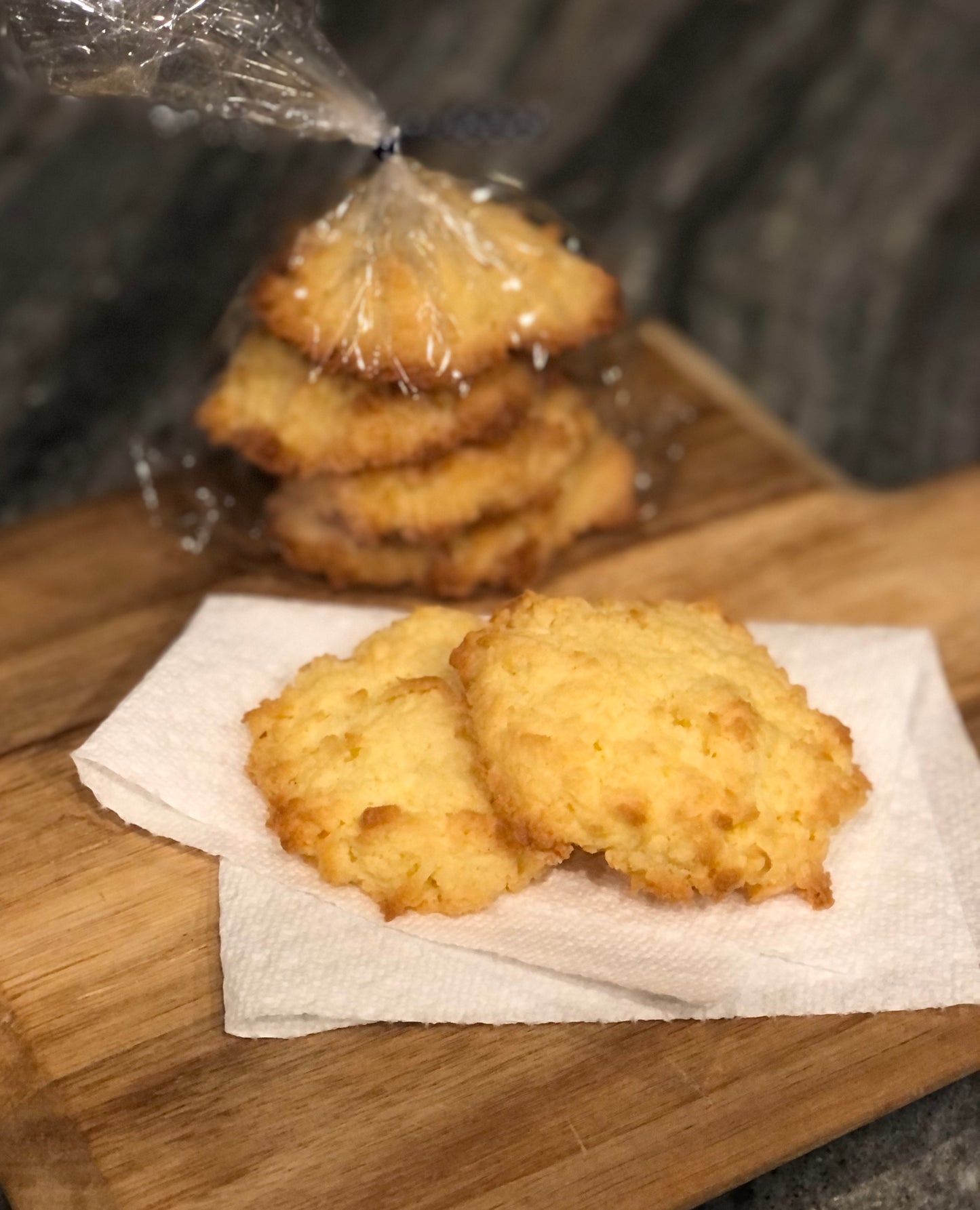 GF Chewey Coconut cookies